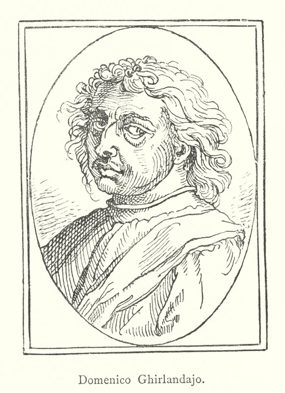 Domenico Ghirlandajo（雕刻）。 作者 意大利学校