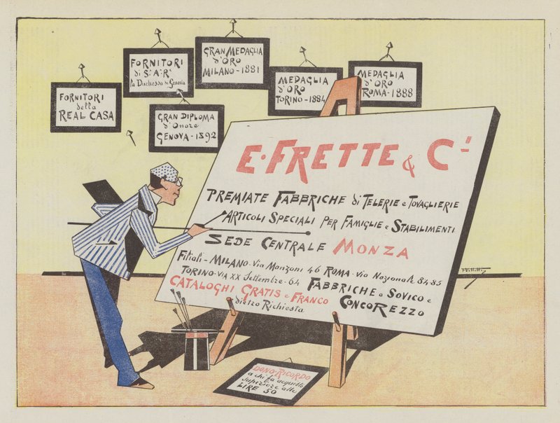 E Frette & C（彩色石版画） 作者 意大利学校