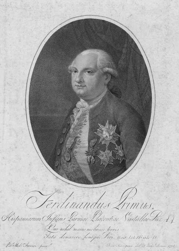 Ferdinand I, Duke of Parma (engraving) 作者 意大利学校