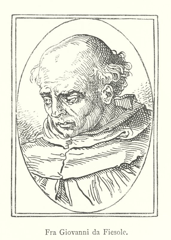 Fra Giovanni da Fiesole（雕刻）。 作者 意大利学校