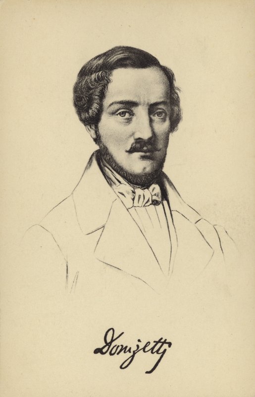 Gaetano Donizetti，意大利作曲家（1797-1848） 作者 意大利学校