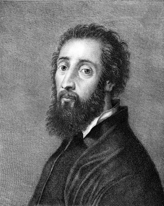 Giulio Romano, Italian painter and architect (engraving) 作者 意大利学校