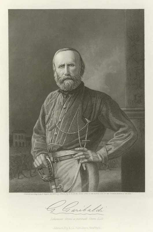 Guiseppe Garibaldi 作者 意大利学校