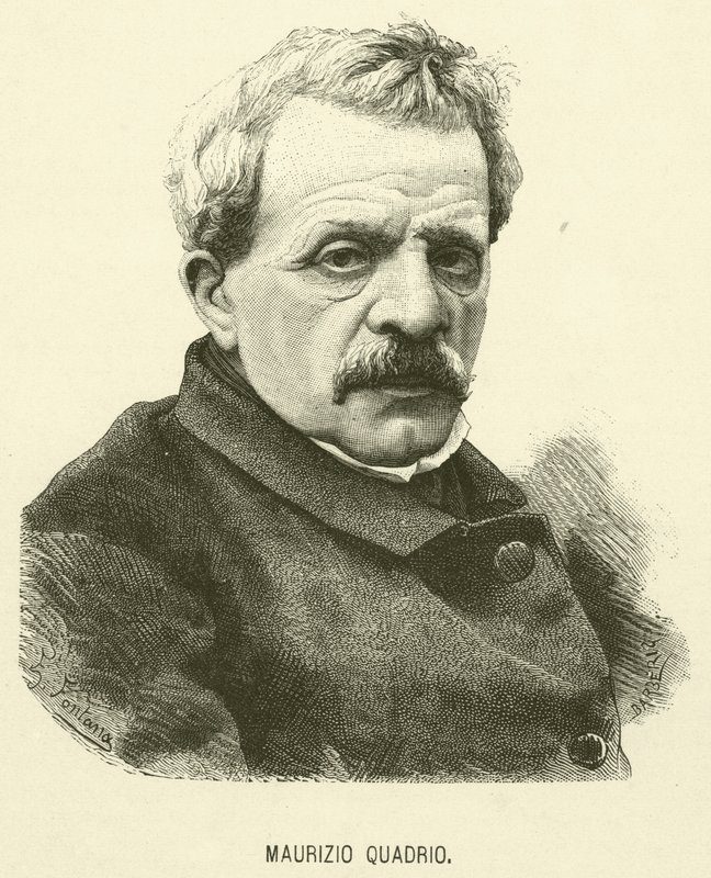Maurizio Quadrio（雕刻）。 作者 意大利学校
