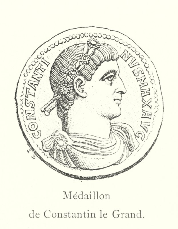 Medaillon de Constantin le Grand (engraving) 作者 意大利学校