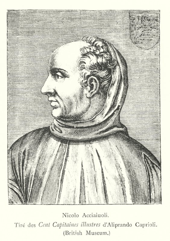 Nicolo Acciaiuoli，Tire des Cent Capitaines illustrstres d
