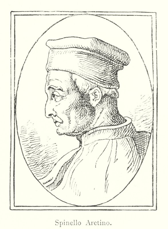 Spinello Aretino (雕刻) 作者 意大利学校