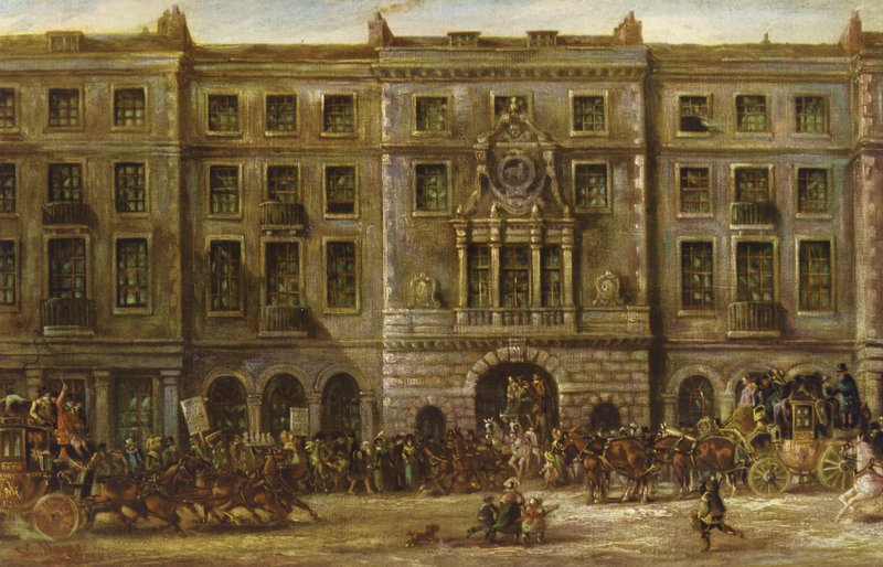 The Bull und Mouth，Aldersgate Street，City，London 作者 杰格·麦格斯
