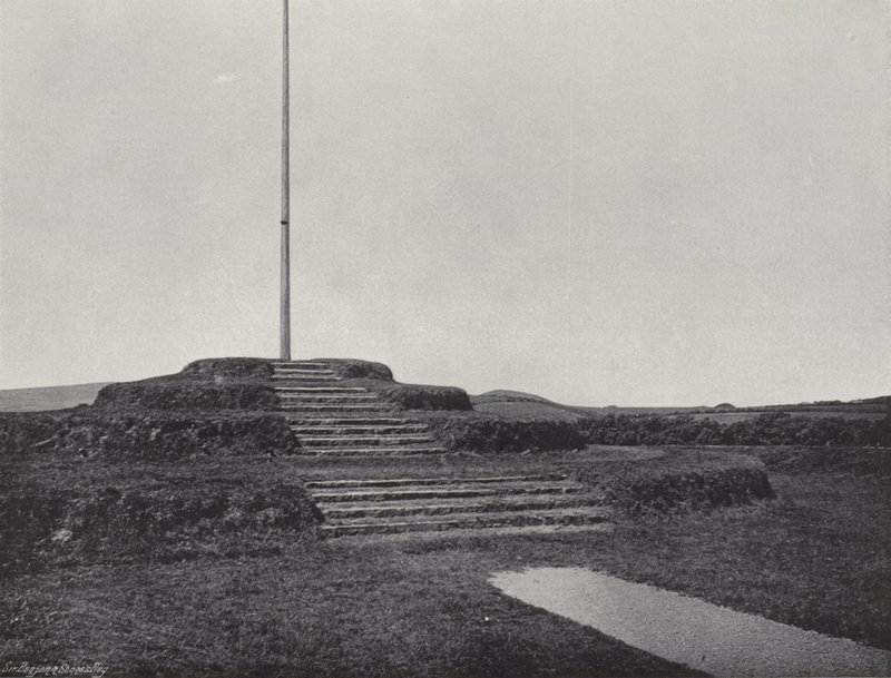 Tynwald Day，Tynwald Mount 作者 J.本杰明·斯通