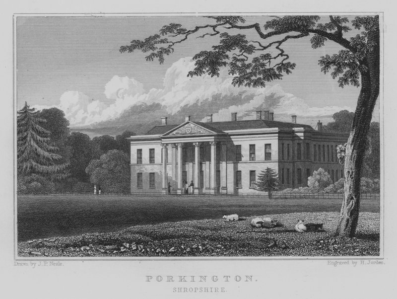 Porkington, Shropshire (engraving) 作者 约翰·普雷斯顿·尼尔