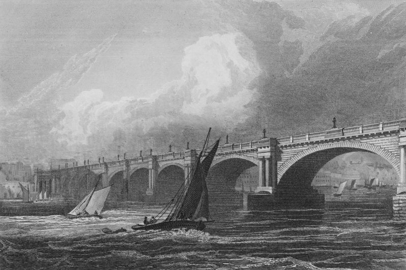 Strand Bridge, London (engraving) 作者 约翰·普雷斯顿·尼尔