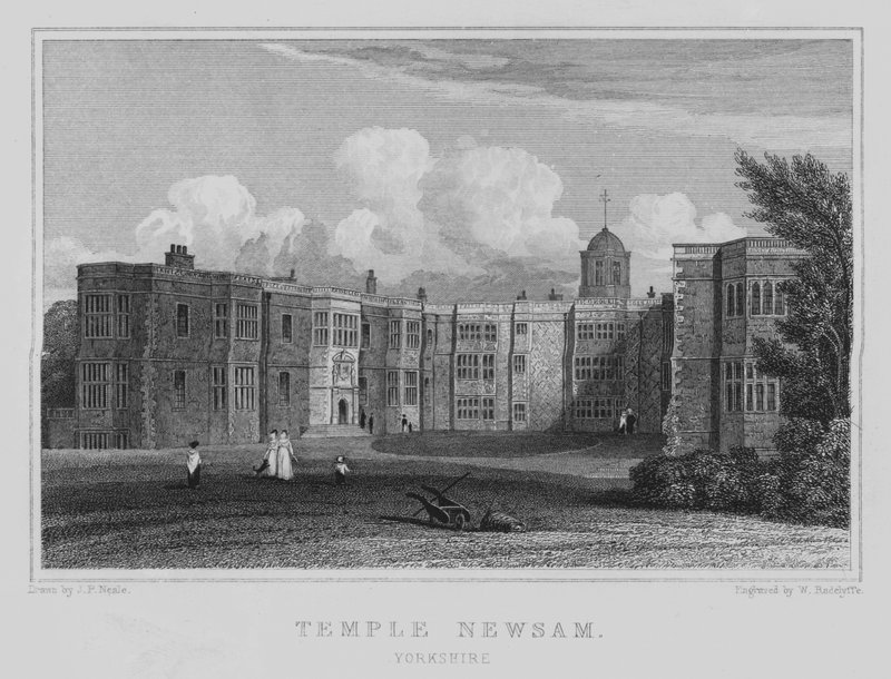 Temple Newsam, Yorkshire (engraving) 作者 约翰·普雷斯顿·尼尔