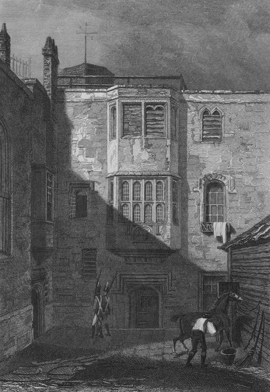 The Savoy, 伦敦 (雕刻) 作者 约翰·普雷斯顿·尼尔