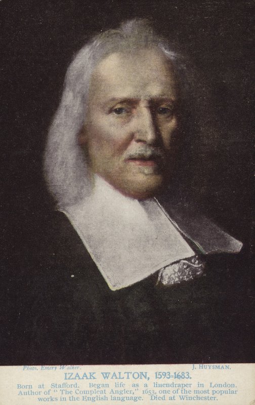 Izaak Walton（1593-1683），英国作家 作者 雅各布·休斯曼斯