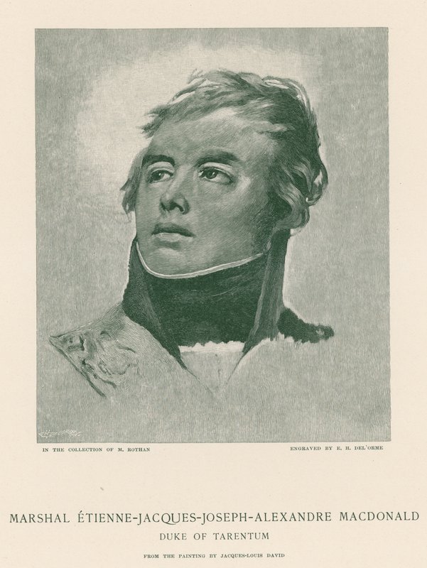 Marshal Etienne-Jacques-Joseph-Alexandre Macdonald 作者 雅克·路易·大卫