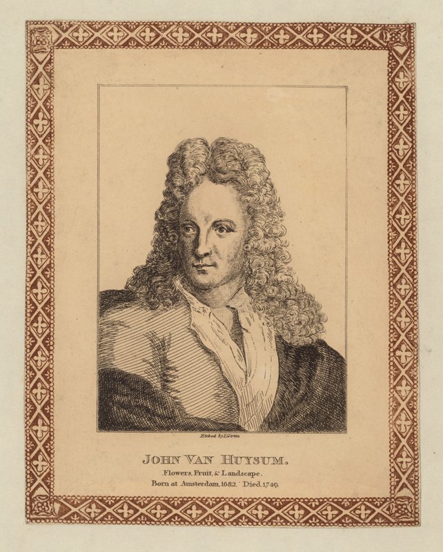 Jan van Huysum，荷兰画家John van Huysum 作者 詹姆斯·吉尔丁