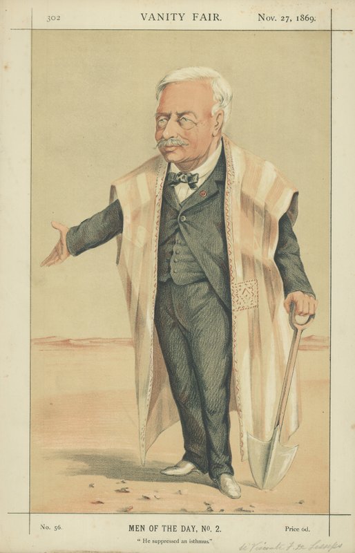 Vicomte Ferdinand De Lesseps 作者 詹姆斯·雅克·约瑟夫·天梭