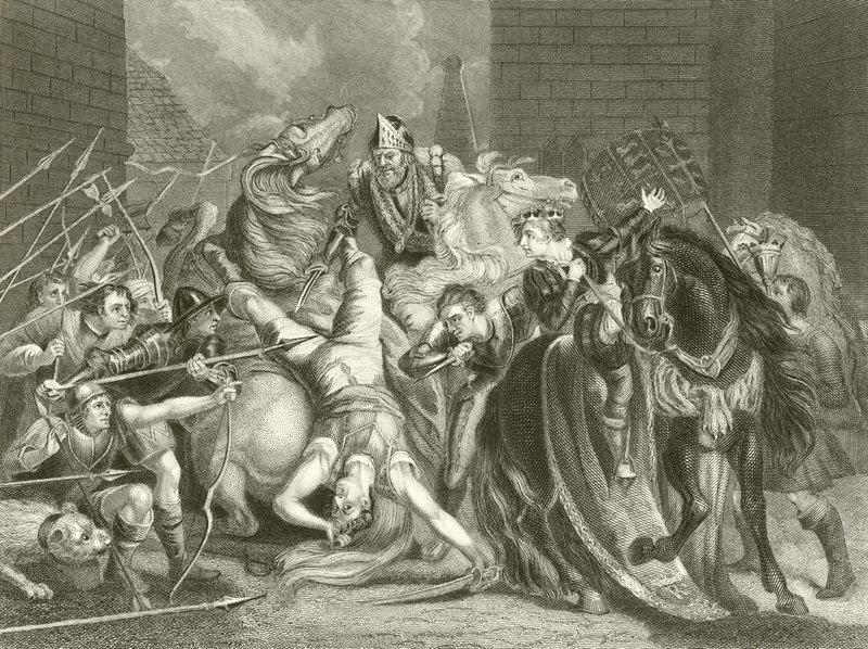 伦敦市长杀害了Wat Tyler 作者 詹姆斯·诺斯科特