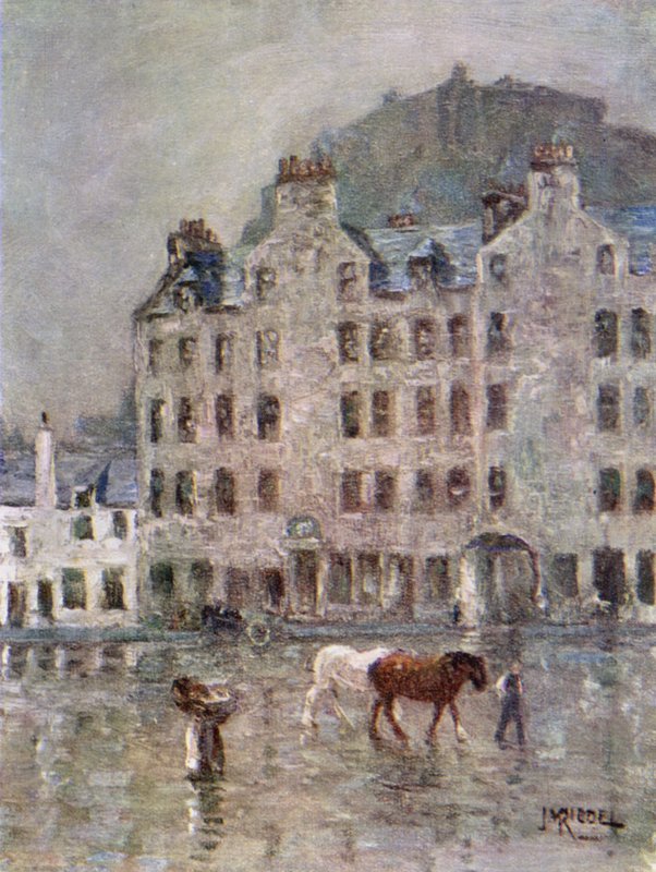 White Hart Inn，格拉斯市场 作者 詹姆斯·里德尔