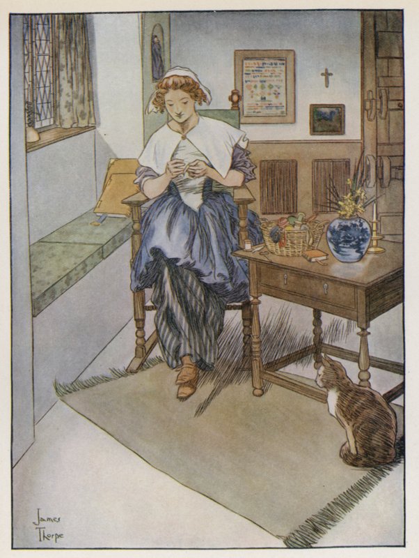 Illustration for The Compleat Angler by Izaak Walton 作者 詹姆斯·索普