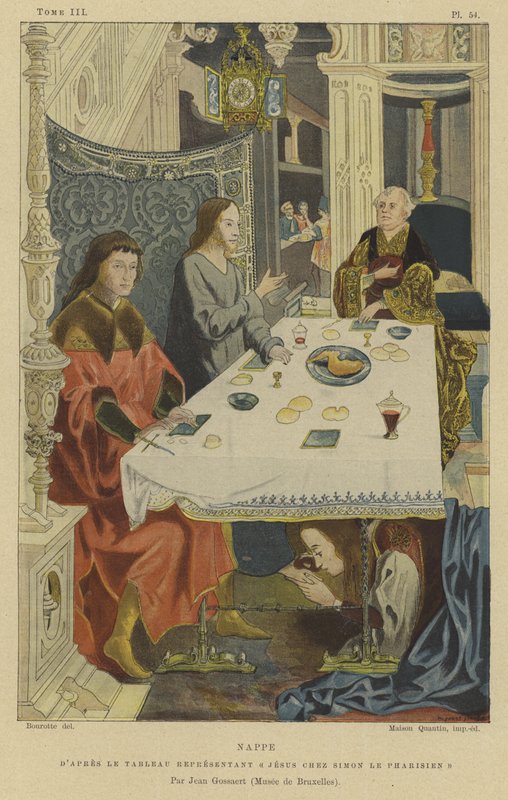 桌布 作者 扬·高萨特（Jan Gossaert）