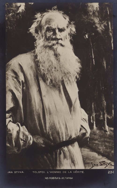 列夫托尔斯泰（1828-1910），俄罗斯小说家，短篇小说作家和剧作家 作者 简·斯蒂卡
