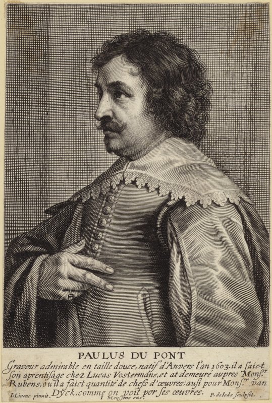 Paulus Du Pont的肖像 作者 扬·利文斯（Jan）