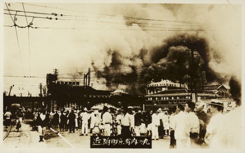 1923年日本关东大地震的后果 作者 日本摄影师