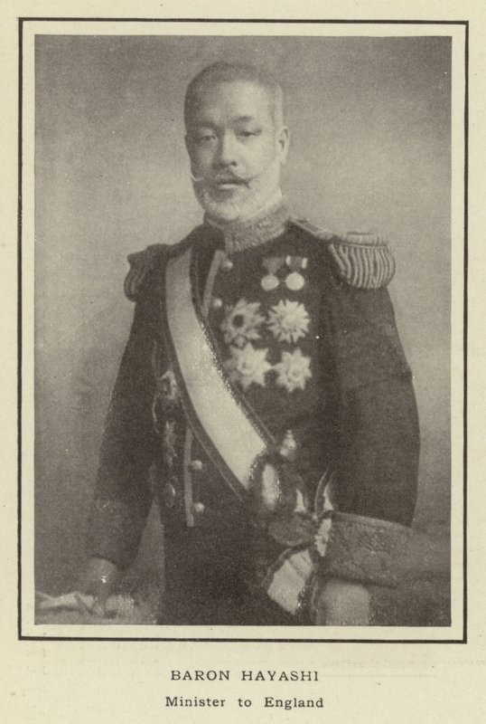 Baron Hayashi，英国部长 作者 日本摄影师