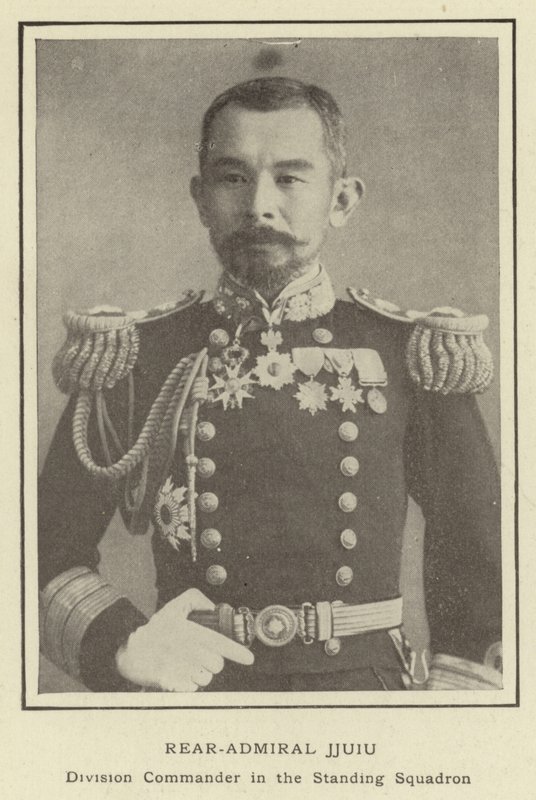 海军中将Jjuiu，常备中队的指挥官 作者 日本摄影师