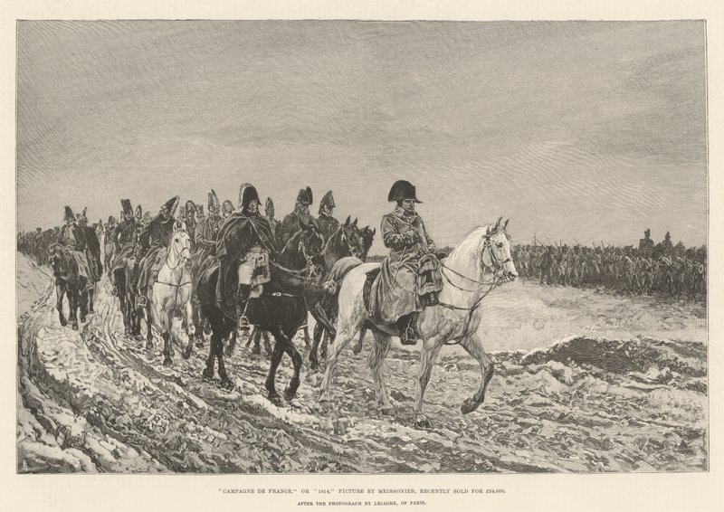 Campagne de France，或1814年，最近以34,000英镑的价格出售 作者 让·路易斯·欧内斯特·迈森尼尔