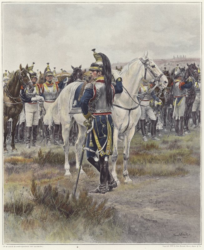1807年骑兵骑兵 作者 让·巴蒂斯特·爱德华·Detaille