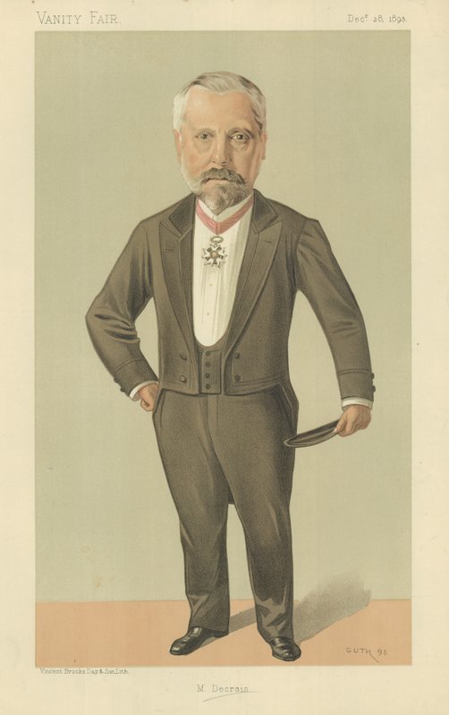 Pierre Louis Albert Decrais先生 作者 让·巴蒂斯特·古斯