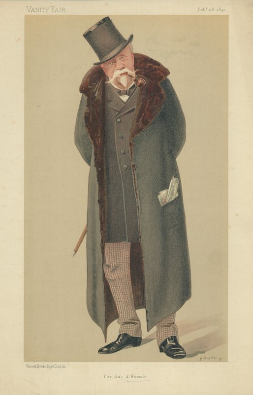 Henri D&39;Orleans王子，Duc D&39;Aumale 作者 让·巴蒂斯特·古斯