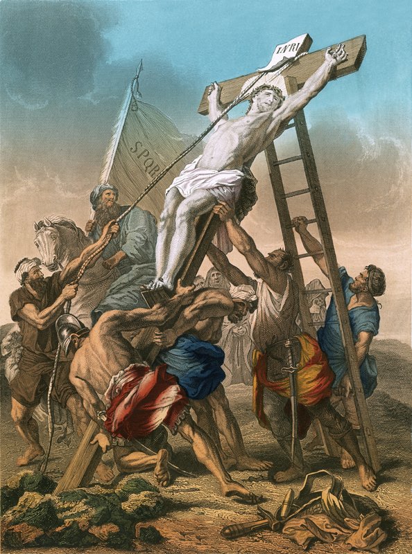 被钉十字架 作者 让·巴蒂斯特（Jean Baptiste Jouvenet）