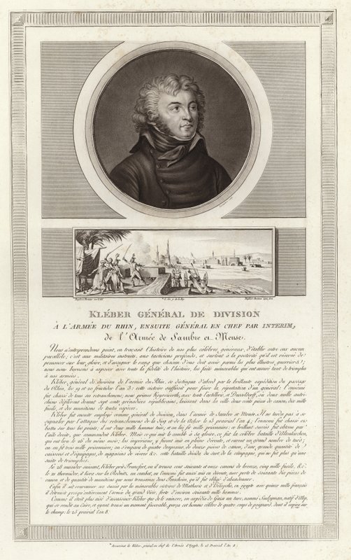 Jean Baptiste Kleber的肖像 作者 让·杜普莱西·贝托（Jean Duplessi Bertaux）