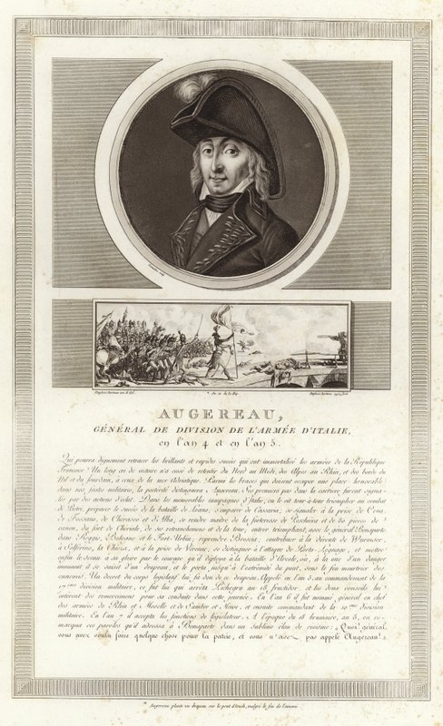 卡斯蒂廖内公爵Pierre Augereau的肖像 作者 让·杜普莱西·贝托（Jean Duplessi Bertaux）