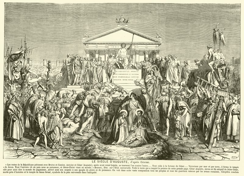 The Century of Augustus (engraving) 作者 吉恩·莱昂（后）杰罗姆