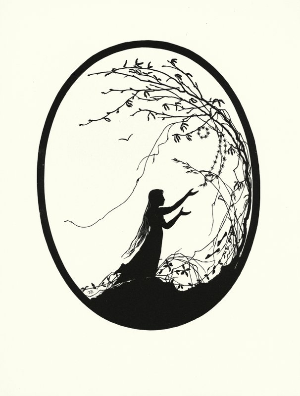 灰姑娘》（石版画） 作者 约翰娜贝克曼