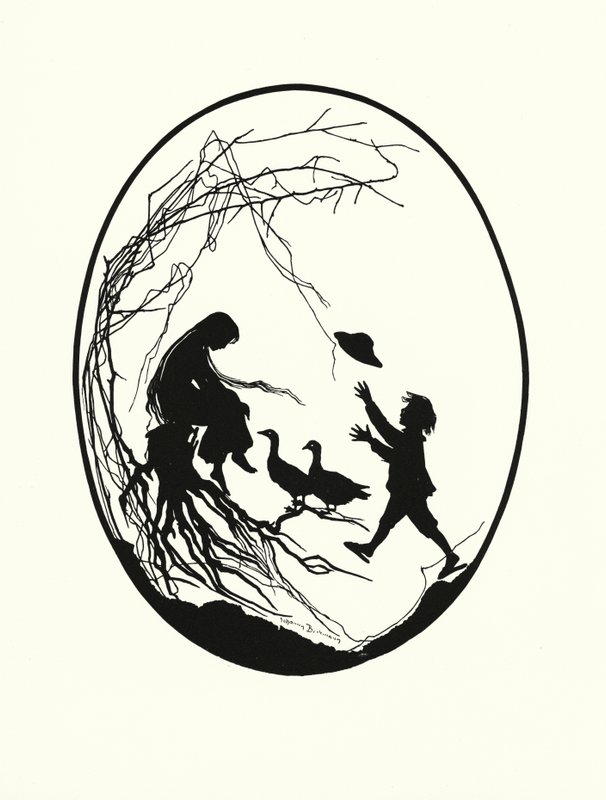 Die Gansemagd（石版画） 作者 约翰娜贝克曼