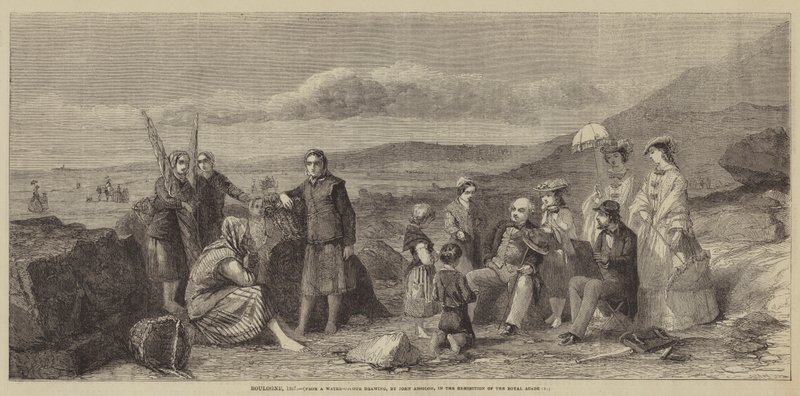 布洛涅，1857年 作者 约翰·阿布索隆