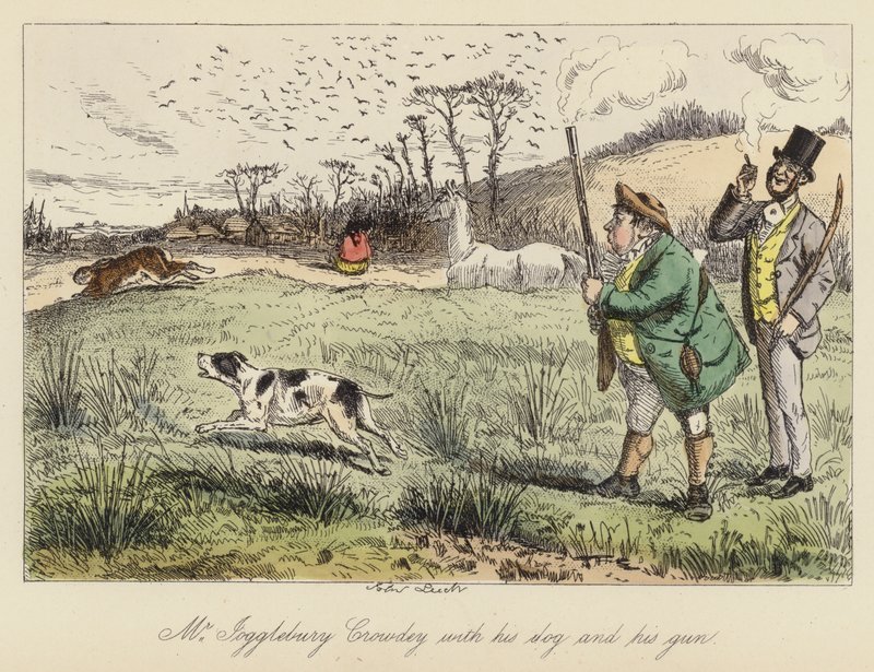 John Leech illustration for Mr Sponge