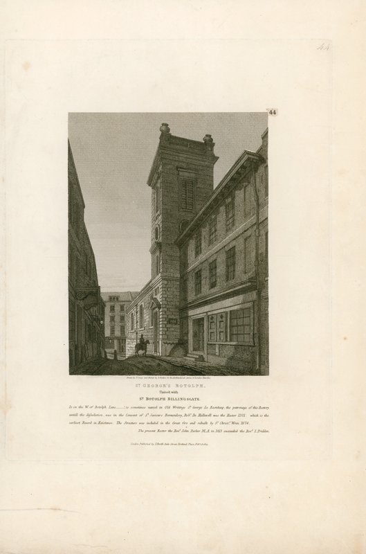 St George的Botolph，与St Botolph Billingsgate合并 作者 约翰·康尼