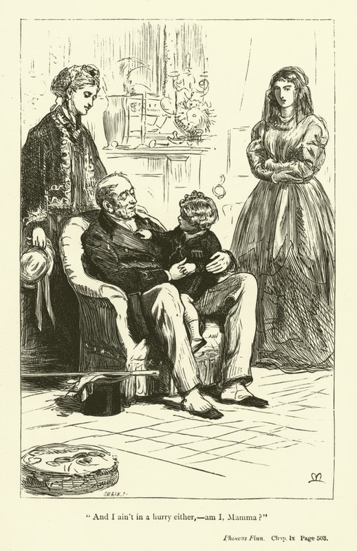 Illustration for Phineas Finn by Anthony Trollope (engraving) 作者 约翰·埃弗里特（后）米莱