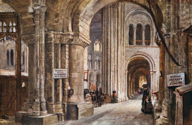 Norman Transept of Great St. Bartholomew&39;s，Smithfield 作者 约翰·富利洛夫