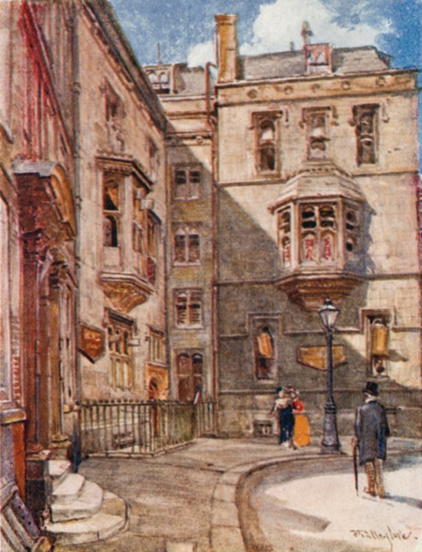 Oriel Window，Crosby Hall 作者 约翰·富利洛夫
