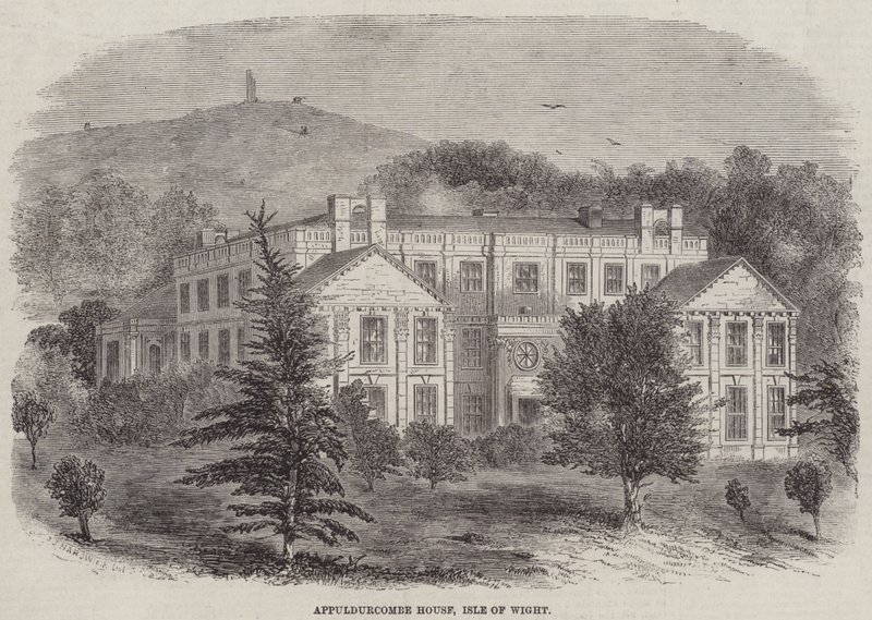 Appuldurcombe House，怀特岛 作者 约翰·杰索普·哈德威克