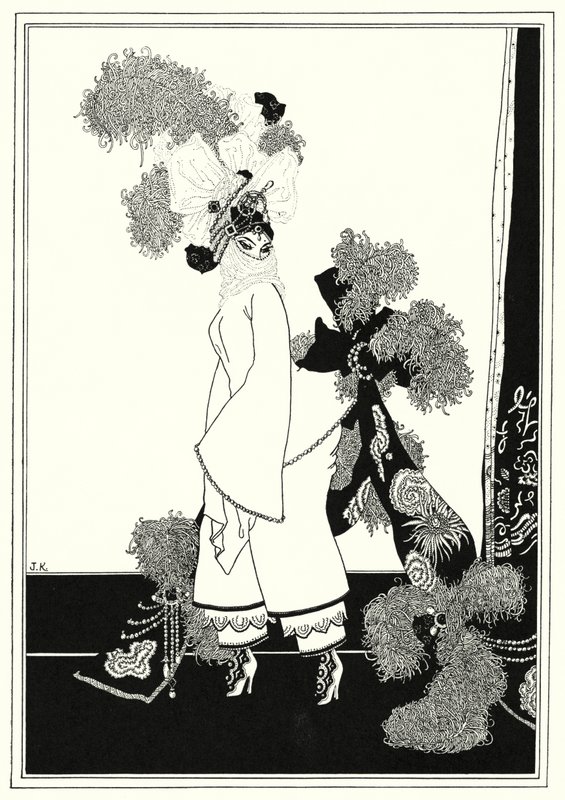 《阿拉丁与神灯的故事》插图（石版画） 作者 约翰·凯特威尔