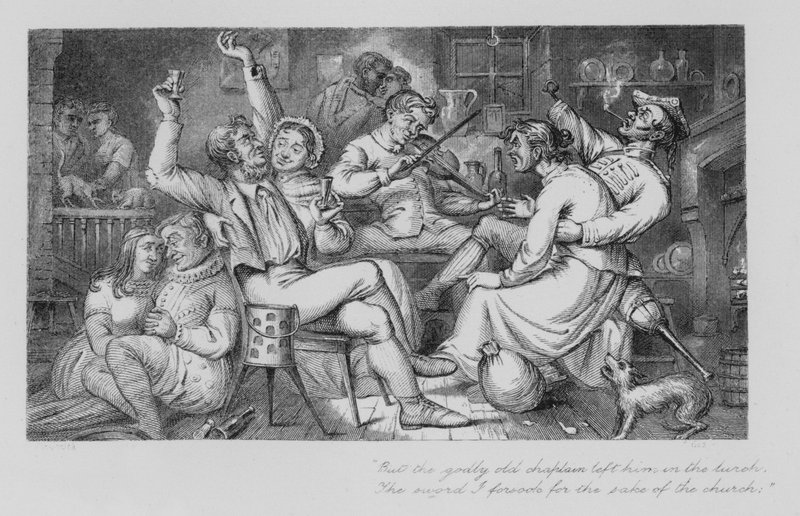 Robert Burns: Jolly Beggars (engraving) 作者 约翰·莫尔（史密斯先生）