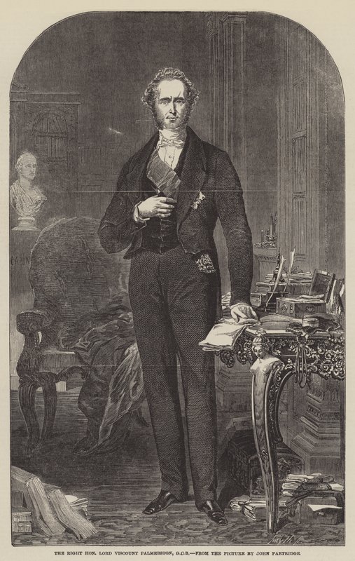尊敬的Viscount Palmerston阁下，GCB 作者 约翰·帕特里奇